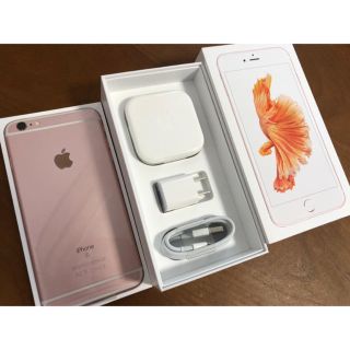 アップル(Apple)のジャンク品　新品・未使用◇iPhone 6S plus16GB◇ローズゴールド(スマートフォン本体)