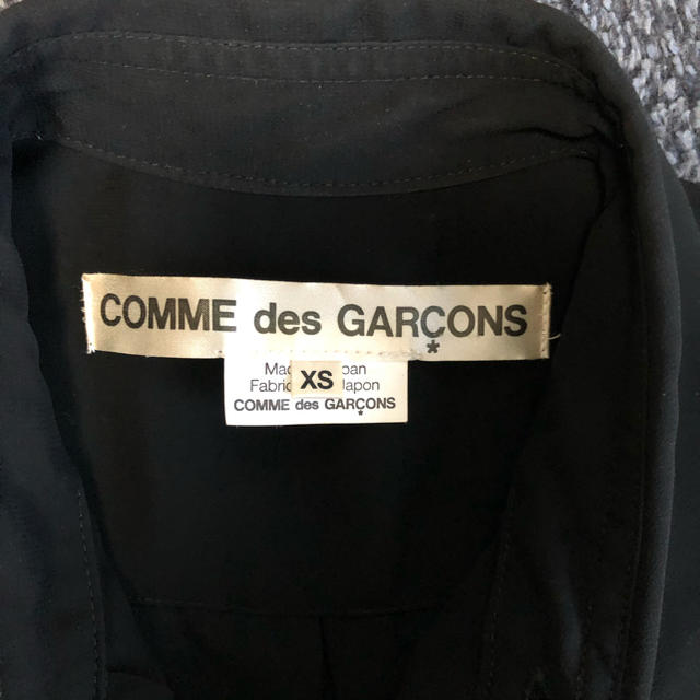 COMME des GARCONS(コムデギャルソン)のCOMME des GARÇON シースルシャツ レディースのトップス(シャツ/ブラウス(長袖/七分))の商品写真