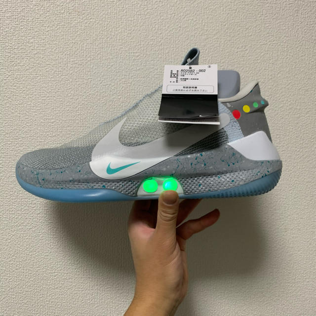 人気の贈り物が大集合 ナイキ - NIKE Adapt 新品 アダプトbb macカラー Air bb スニーカー 人気の贈り物が大集合 ナイキ - NIKE Adapt 新品 アダプトbb macカラー Air bb スニーカー