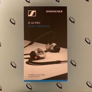 ゼンハイザー(SENNHEISER)のsennheiser ie 40 pro(ヘッドフォン/イヤフォン)