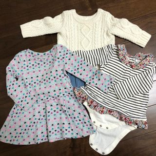 ベビーギャップ(babyGAP)のミソチー様専用ベビーギャップ3点まとめ売り(ワンピース)