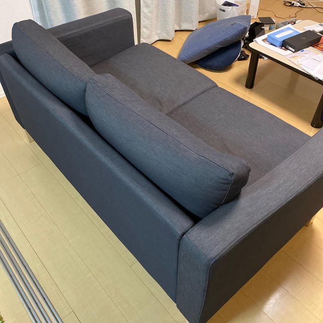IKEA(イケア)のソファー3人掛け　IKEA インテリア/住まい/日用品のソファ/ソファベッド(三人掛けソファ)の商品写真