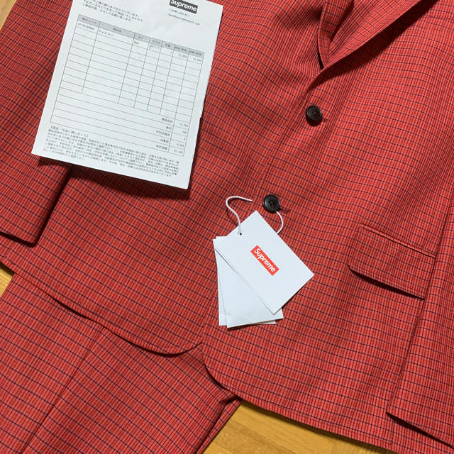 Supreme Plaid Suit シュプリーム スーツ セットアップ