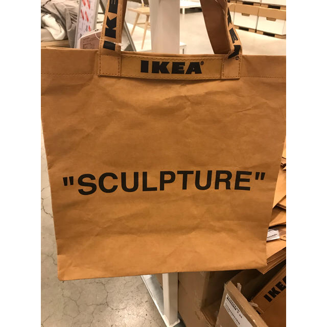 IKEA(イケア)のIKEA off-white ヴァージルアブロー　マルケラッド　Mサイズ メンズのバッグ(トートバッグ)の商品写真