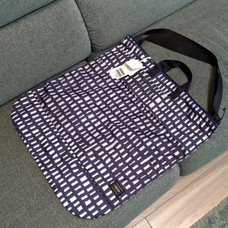 ミナペルホネン(mina perhonen)の値下mina perhonenコラボPORTER 2WAY HELMET BAG(ショルダーバッグ)