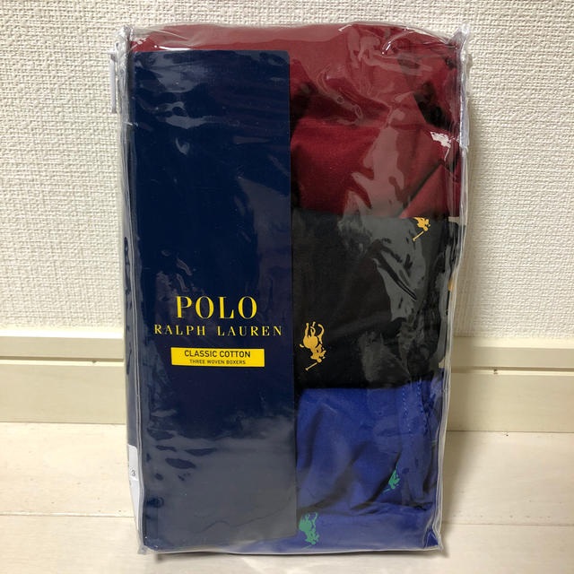 POLO RALPH LAUREN(ポロラルフローレン)のポロ ラルフローレン トランクス パンツ 下着 3パック アンダーウェア メンズのアンダーウェア(トランクス)の商品写真