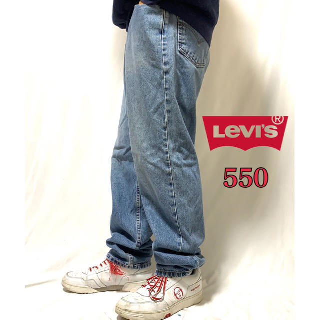 Levi's(リーバイス)の90s levis リーバイス　550 バギーデニム ワイド　シルバータブ メンズのパンツ(デニム/ジーンズ)の商品写真