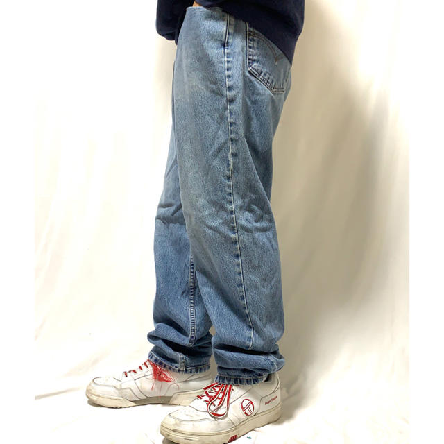 Levi's(リーバイス)の90s levis リーバイス　550 バギーデニム ワイド　シルバータブ メンズのパンツ(デニム/ジーンズ)の商品写真