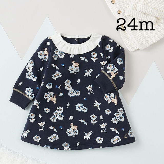 PETIT BATEAU(プチバトー)のなあちゃん様専用 キッズ/ベビー/マタニティのベビー服(~85cm)(ワンピース)の商品写真