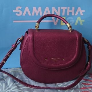 サマンサベガ(Samantha Vega)のセール品！Samantha Vega 赤 ミニショルダーバッグ 合皮 (ショルダーバッグ)