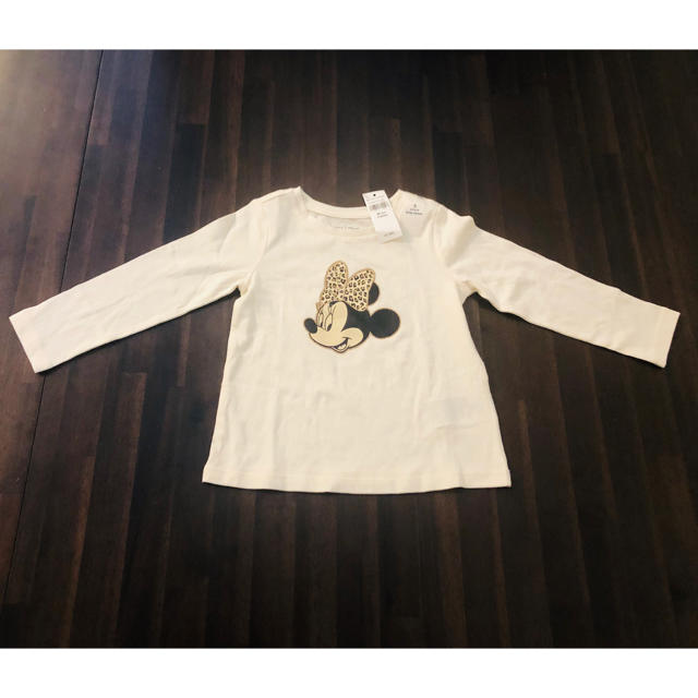 babyGAP(ベビーギャップ)のブルーフラワー様専用☆ 新品　Baby GAP ミニーちゃんロングTシャツ キッズ/ベビー/マタニティのキッズ服女の子用(90cm~)(Tシャツ/カットソー)の商品写真