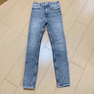 ザラ(ZARA)のZARAハイウエストデニムパンツ(デニム/ジーンズ)