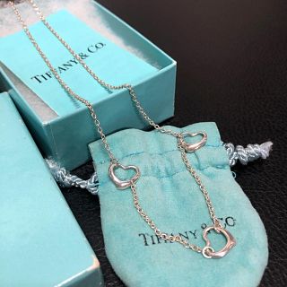 Tiffany & Co. - ティファニー オープンハート 3つ シルバー