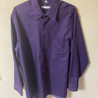 ジョンローレンスサリバン(JOHN LAWRENCE SULLIVAN)のドレスシャツ　紫　パープル (シャツ)