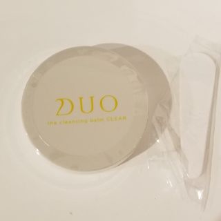 新品未開封　DUO  デュオ ザ クレンジングバームクリア ミニサイズ(クレンジング/メイク落とし)