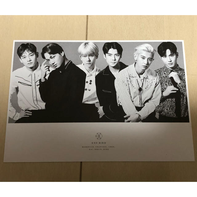 EXO(エクソ)のEXO BIRD ＣＤ＋ＤＶＤ EXO-L-JAPAN 特典ポストカード付 エンタメ/ホビーのCD(K-POP/アジア)の商品写真