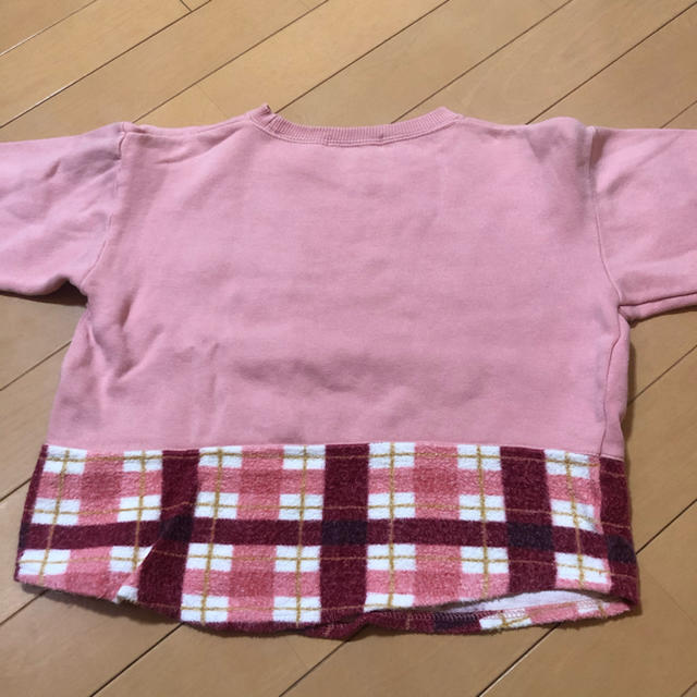 ELLE(エル)のELLE 子供服 女の子 100 トップス トレーナー キッズ/ベビー/マタニティのキッズ服女の子用(90cm~)(Tシャツ/カットソー)の商品写真