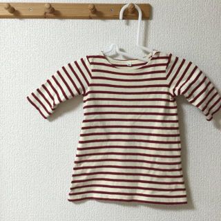 ムジルシリョウヒン(MUJI (無印良品))のpoooo様専用＊MUJI**80ワンピ(ワンピース)