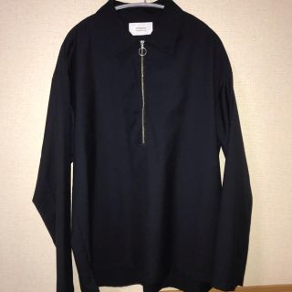 ステュディオス(STUDIOUS)のSTUDIOUS ハーフジッププルオーバーシャツ　18ss(シャツ)