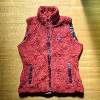 パタゴニア(patagonia)の美品！パタゴニア フリース ベスト リバーシブル 女性Ｌ(その他)