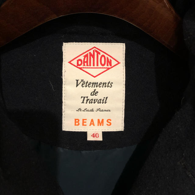 DANTON(ダントン)のDANTON × BEAMS / 別注 ウールモッサ ダウンジャケット メンズのジャケット/アウター(ダウンジャケット)の商品写真