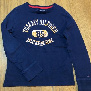 トミーヒルフィガー(TOMMY HILFIGER)のトミーヒルフィガー ネイビーロンT 6-7歳用(Tシャツ/カットソー)