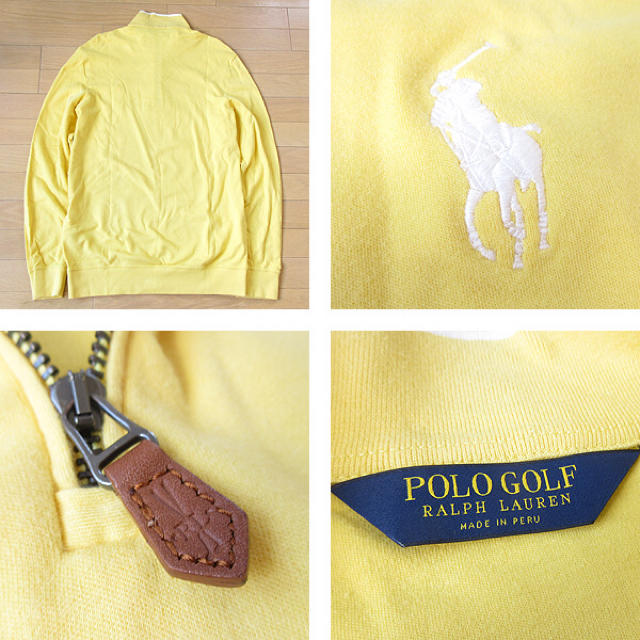 Polo Golf(ポロゴルフ)の超美品 M ポロゴルフ ラルフローレン メンズ ハーフジッププルオーバー スポーツ/アウトドアのゴルフ(ウエア)の商品写真