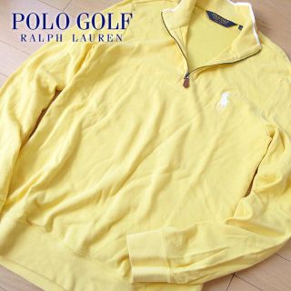 ポロゴルフ(Polo Golf)の超美品 M ポロゴルフ ラルフローレン メンズ ハーフジッププルオーバー(ウエア)