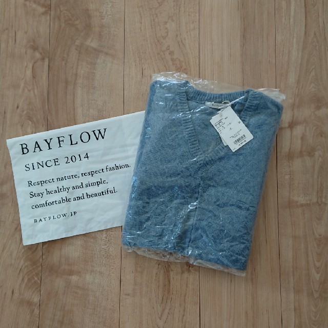 BAYFLOW(ベイフロー)の新品未使用タグ付 BAYFLOW ベイフロー レディース ニット プルオーバー レディースのトップス(ニット/セーター)の商品写真