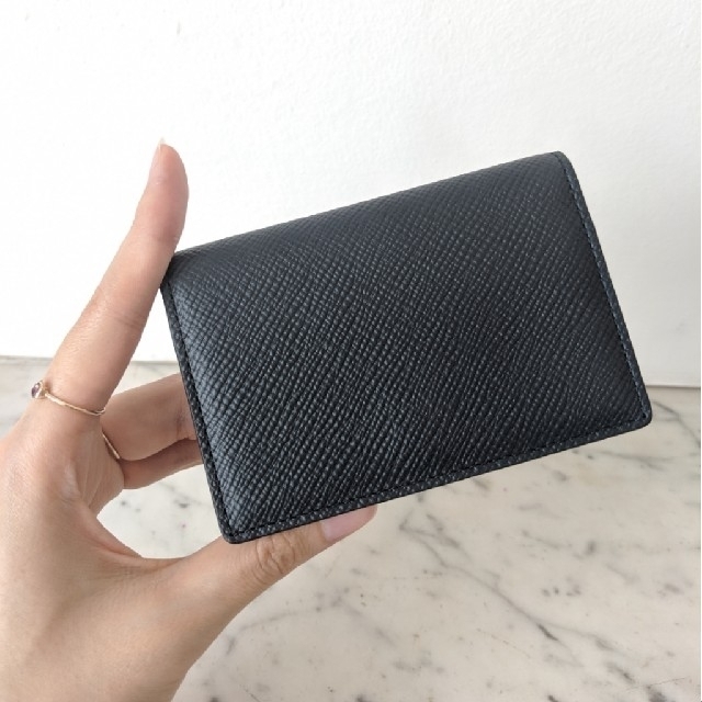 Smythson(スマイソン)の専用ページ【新品・定番人気】Smythson パナマ 名刺入れ/カードケース メンズのファッション小物(名刺入れ/定期入れ)の商品写真