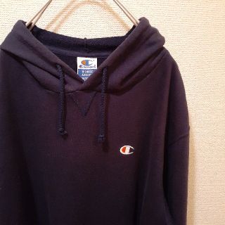 チャンピオン(Champion)の大人気!! Champion チャンピオン 
パーカー 紺 レディースXL(パーカー)