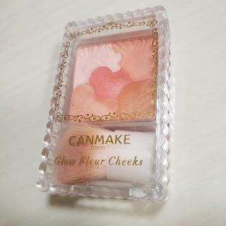 キャンメイク(CANMAKE)のキャンメイク グロウフルールチークス No.01 ピーチフルール(チーク)