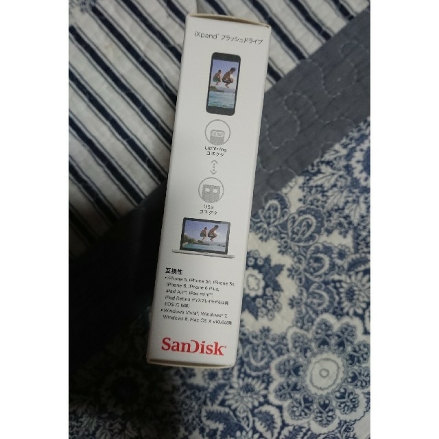 SanDisk(サンディスク)のiXpand フラッシュドライブ 64GB スマホ/家電/カメラのPC/タブレット(PC周辺機器)の商品写真