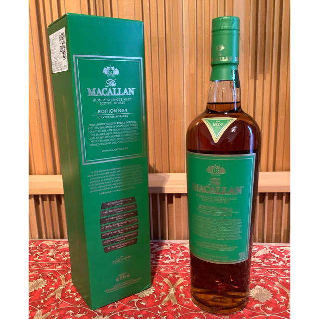 MACALLAN マッカラン エディション No.4（限定品 箱付き）700ml 買得