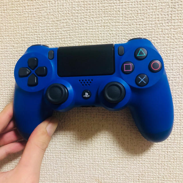 Playstation4 Ps4 コントローラー 青色の通販 By Skywalker プレイステーション4ならラクマ