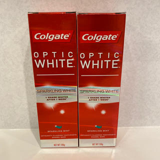 colgate sparklingwhite 100g×2スパークリングホワイト(歯磨き粉)