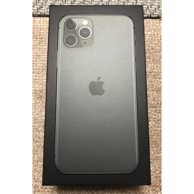 iPhone11 pro 256GB ミッドナイトグリーン ソフトバンク版スマートフォン/携帯電話