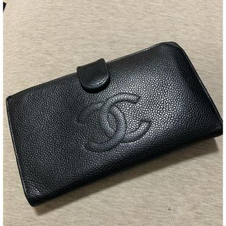 シャネル(CHANEL)のCHANEL キャビアスキン　長財布(財布)