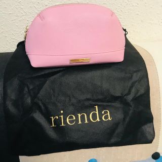 リエンダ(rienda)のRIENDAコスメポーチ★ピンク★新品★化粧バッグ(ポーチ)