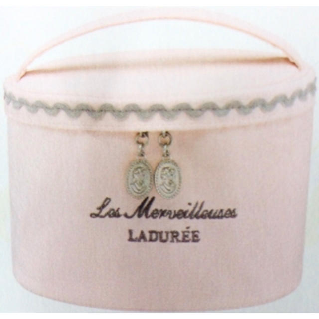 Les Merveilleuses LADUREE(レメルヴェイユーズラデュレ)の新品未開封レ・メルヴェイユーズラデュレ　メイクアップポーチⅡ (ヤラメP) レディースのファッション小物(ポーチ)の商品写真