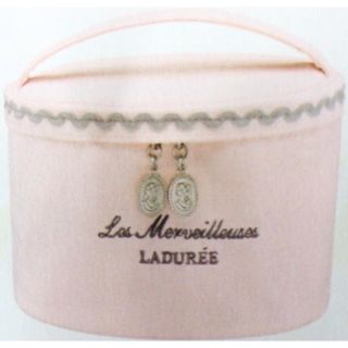 レメルヴェイユーズラデュレ(Les Merveilleuses LADUREE)の新品未開封レ・メルヴェイユーズラデュレ　メイクアップポーチⅡ (ヤラメP)(ポーチ)