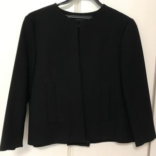 ザラ(ZARA)のZARA ノーカラージャケット(ノーカラージャケット)