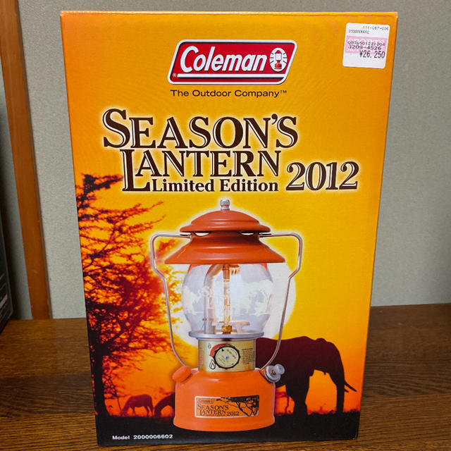 夏セール開催中 MAX80%OFF! Coleman - 2012年限定品 シーズンランタン