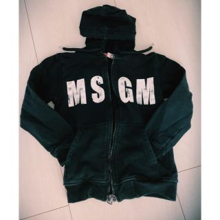 エムエスジイエム(MSGM)のMSGM  キッズ　ジップアップパーカー(ジャケット/上着)