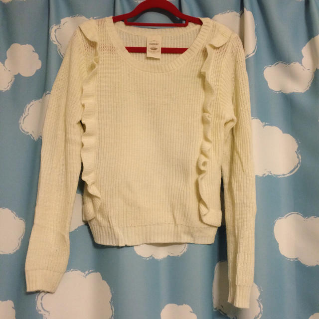 Ciaopanic(チャオパニック)のCiaopanic フリル付knit レディースのトップス(ニット/セーター)の商品写真