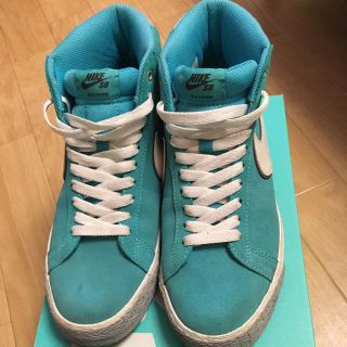 ナイキ(NIKE)のNIKE BLAZER(ブレーザー) SB Tiffany Blue(スニーカー)