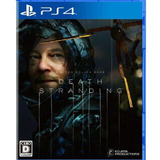 プレイステーション4(PlayStation4)の新品未開封 PS4 DEATH STRANDING 通常盤 デスストランディング(家庭用ゲームソフト)