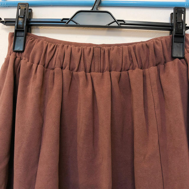 GRL(グレイル)のcurara様専用　グレイル　ロングスカート  ブラウン　モカ　シンプル レディースのスカート(ロングスカート)の商品写真