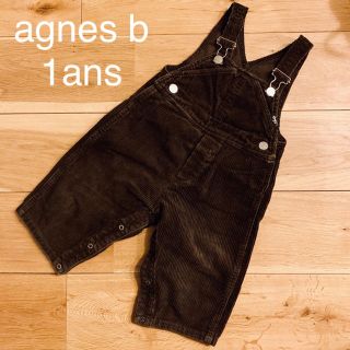 アニエスベー(agnes b.)のアニエス・ベー 12M コーデュロイ カバーオール(カバーオール)