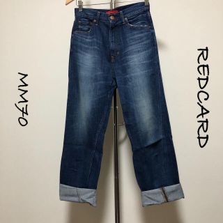 アパルトモンドゥーズィエムクラス(L'Appartement DEUXIEME CLASSE)のREDCARD / ハイウエストワイドデニム / MM70 / サイズ24(デニム/ジーンズ)